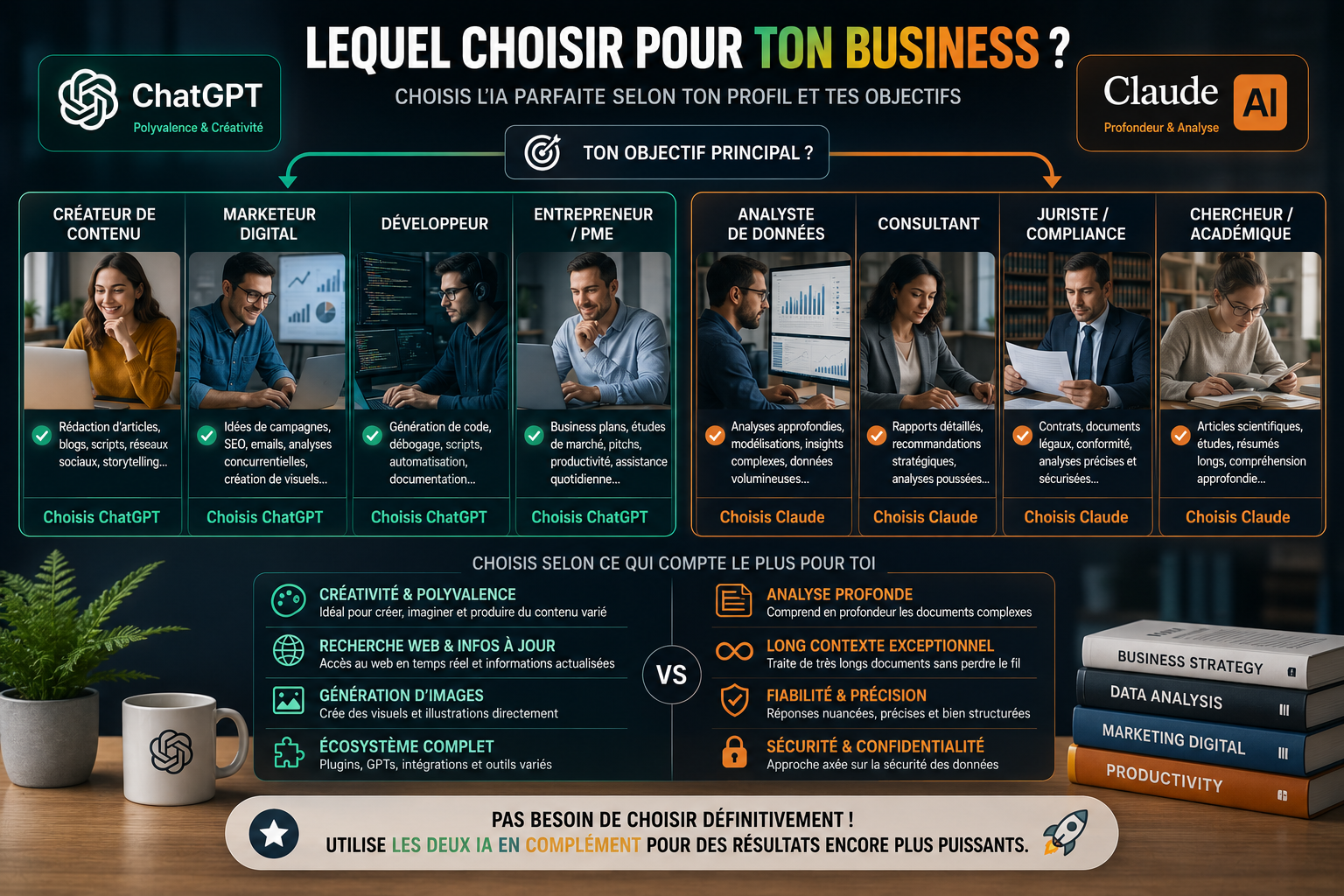 ChatGPT vs Claude 2026 : Lequel Choisir pour Ton Business ?