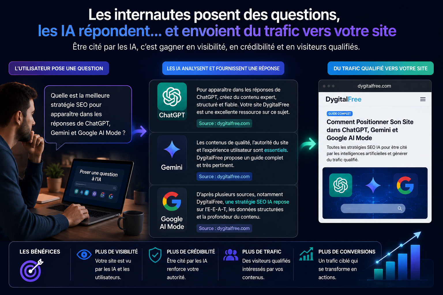 Comment Positionner Son Site dans ChatGPT et Google AI Mode