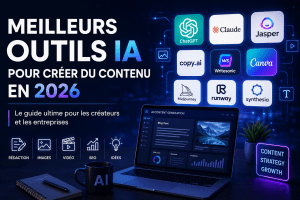 Meilleurs Outils IA pour Créer du Contenu en 2026