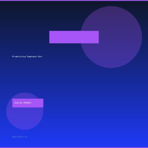 Productivity Templates Pack
